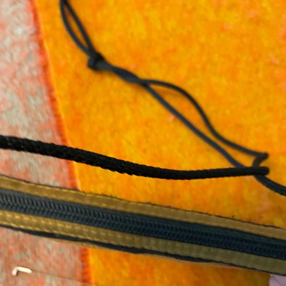 Beautiful Embroidered Black and Brown Fabric Cross Body Bag - Picture 10 of 10